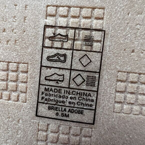 White House Black Market Briella Adobe Strappy Slide Flats Pink Sandal Size 8.5M - Picture 7 of 9